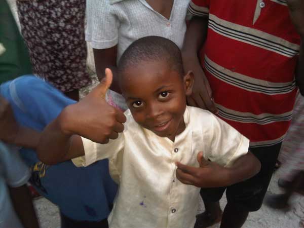 Haiti - Thumbs Up!